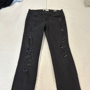 FRAME Skinny Cut out jeans